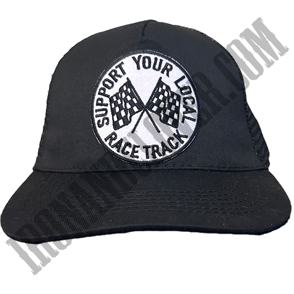 Support Your Local Race Track Snapback Hat