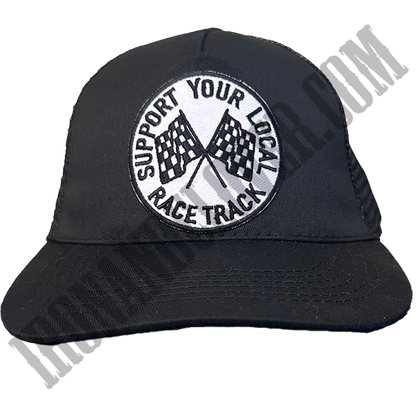 Support Your Local Race Track Snapback Hat