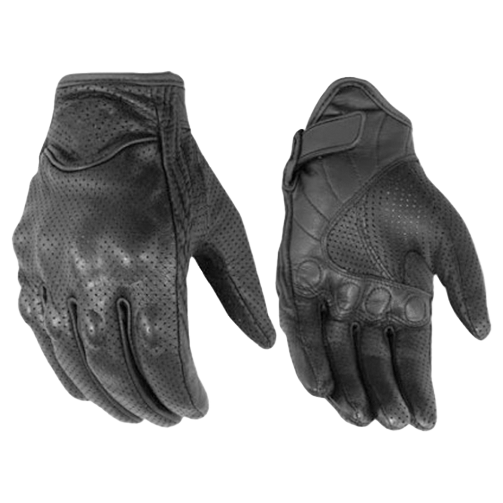 Perforated Sporty Glove