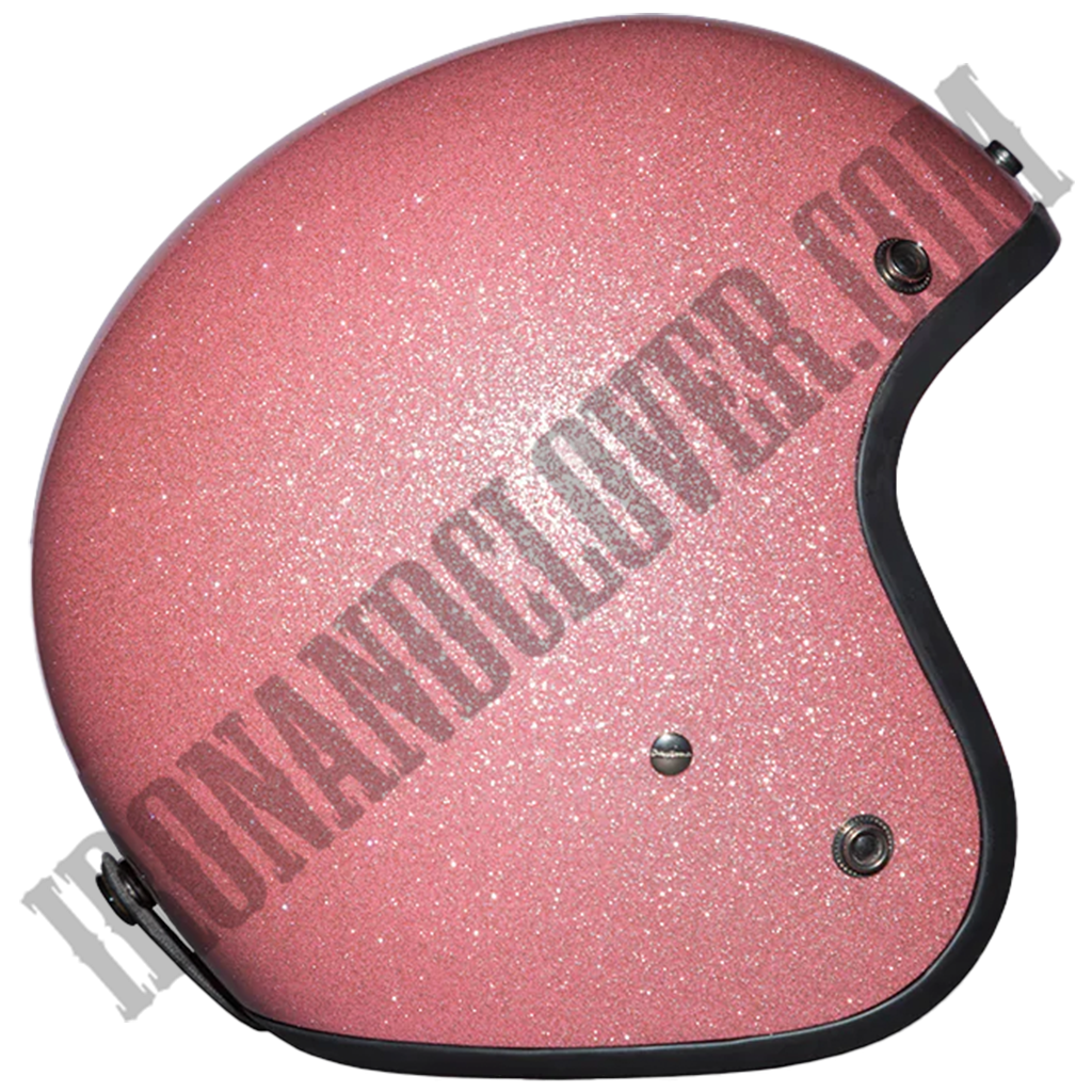 Daytona Cruiser with Visor in Pink Metal Flake