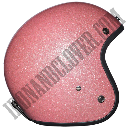 Daytona Cruiser with Visor in Pink Metal Flake