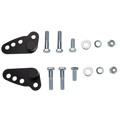Adjustable Lowering Links Installed On Harley Touring