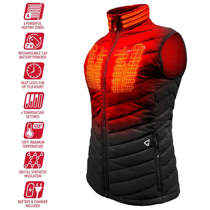 Gerbing 7V Women's Khione Puffer Heated Vest 2.0