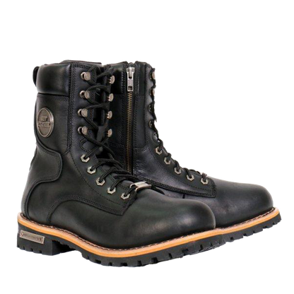 Zip Up Logger Boot