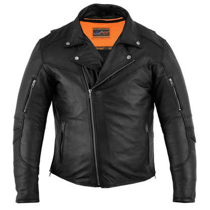 Modern Belt-less Motorcycle Jacket