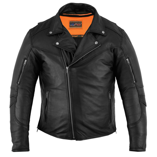 Modern Belt-less Motorcycle Jacket