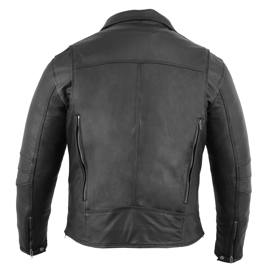 Modern Belt-less Motorcycle Jacket