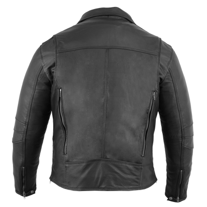 Modern Belt-less Motorcycle Jacket