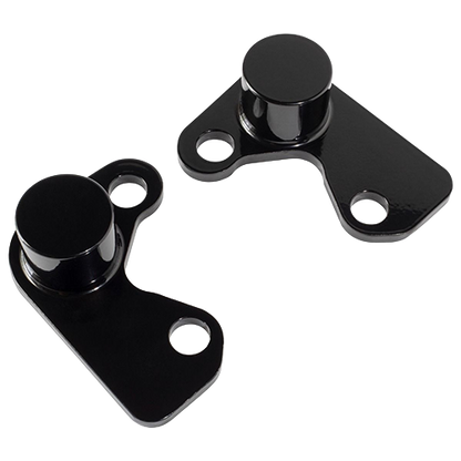 Harley Touring Coil Shock Lowering Links Installed