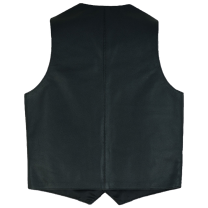 Kid's Traditional Leather Motorcycle Vest