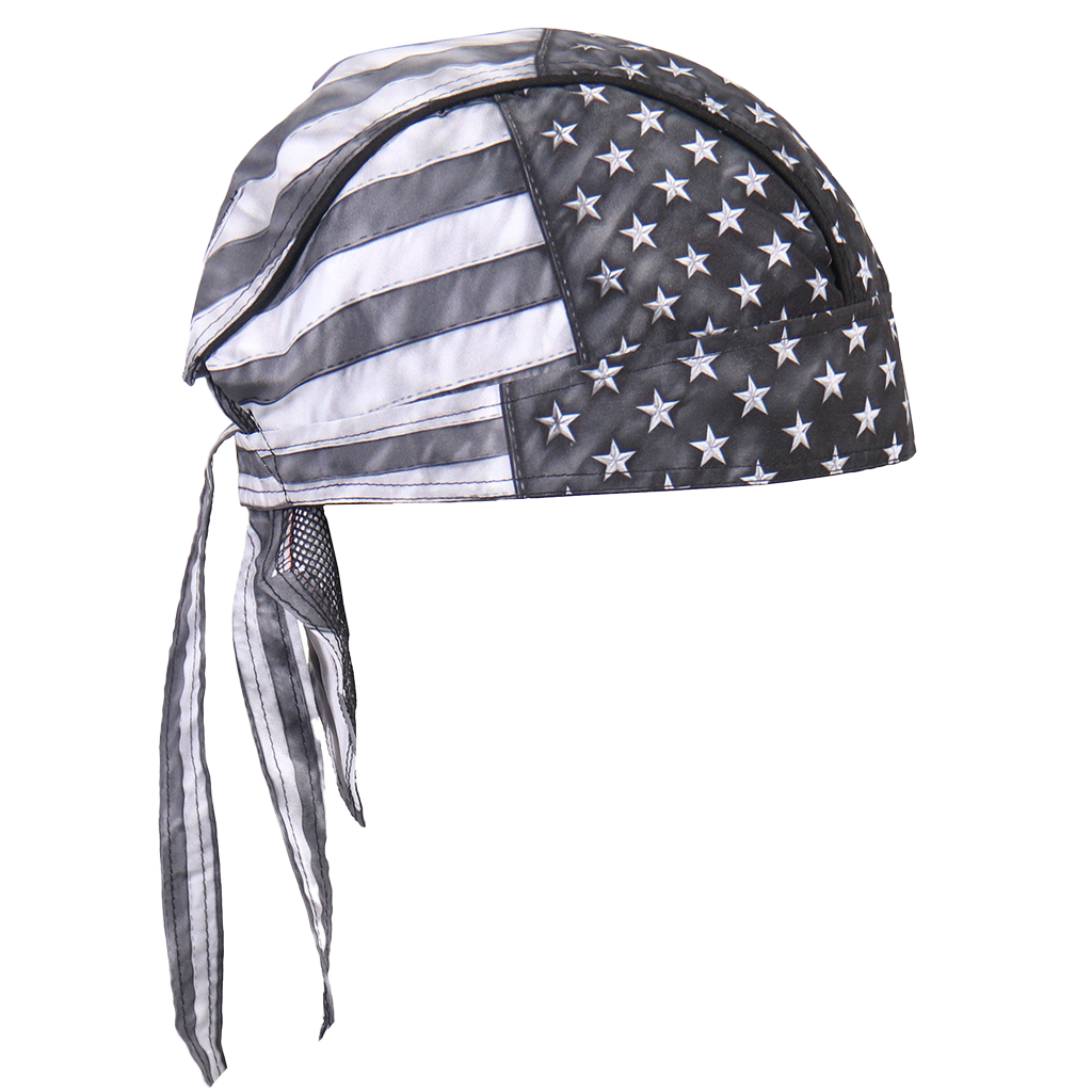 Gray Flag Headwrap