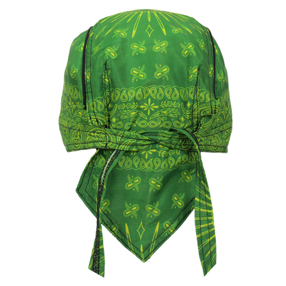 Green Paisley Headwrap