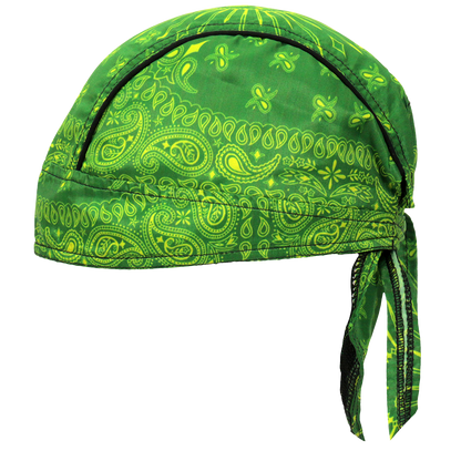 Green Paisley Headwrap