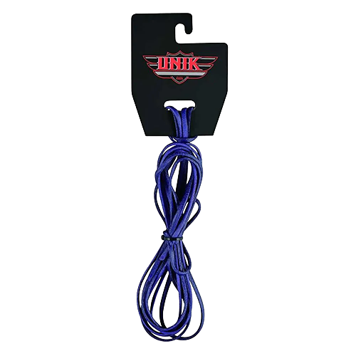 Durable cowhide purple lace with rugged finish