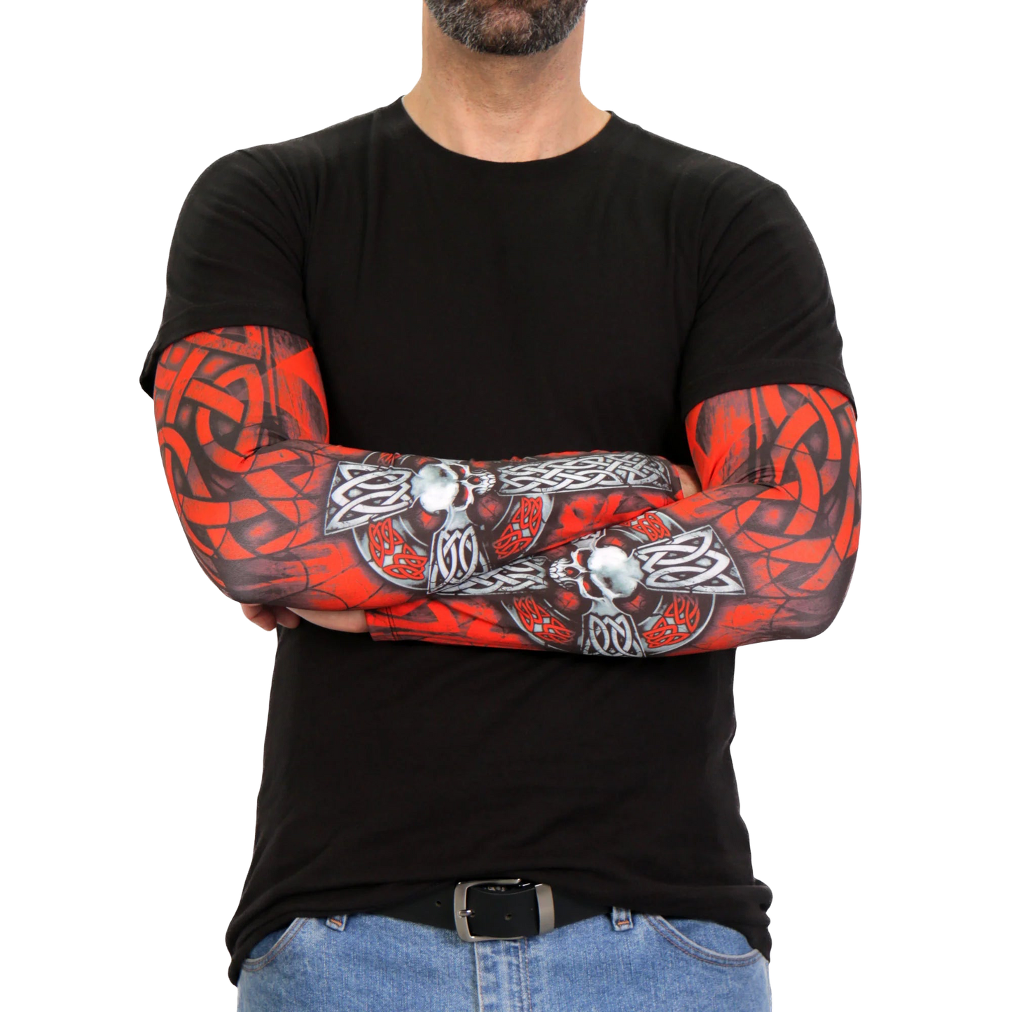 Celtic Cross Arm Sleeves