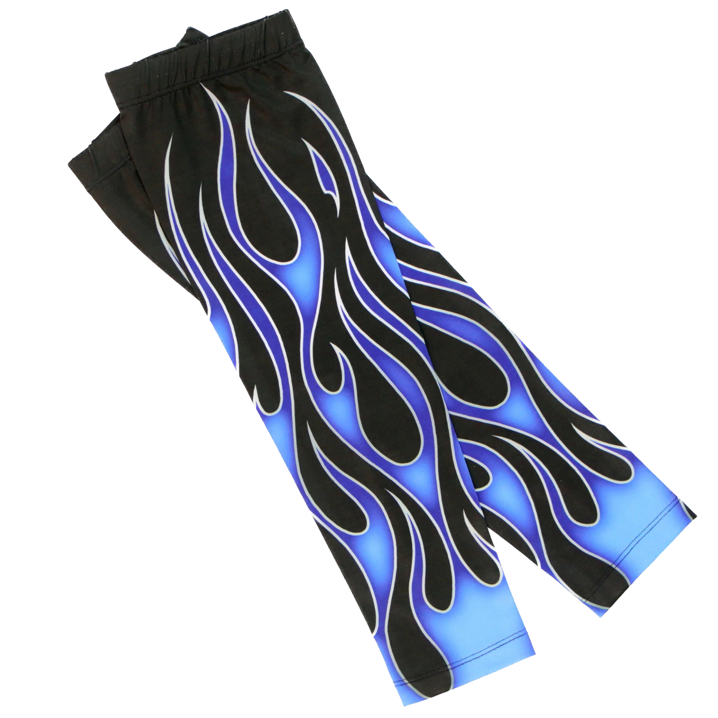 Blue Flames Arm Sleeves