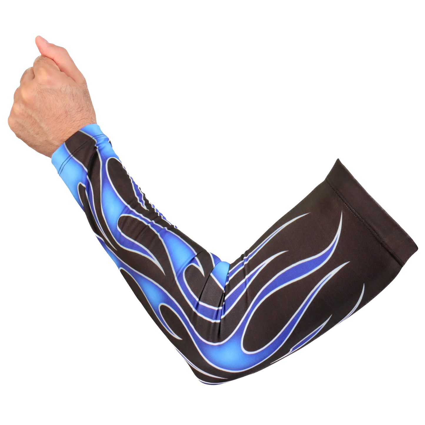 Blue Flames Arm Sleeves