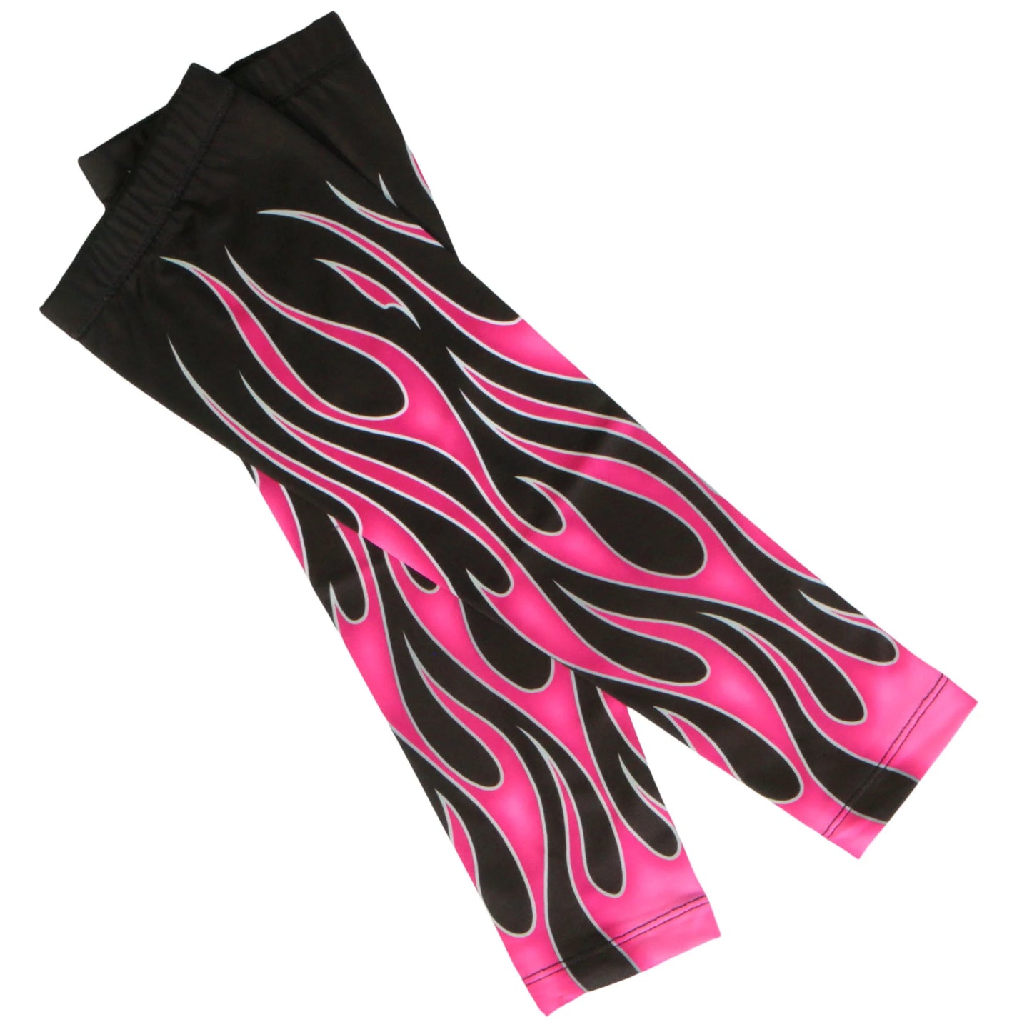 Pink Flames Arm Sleeves