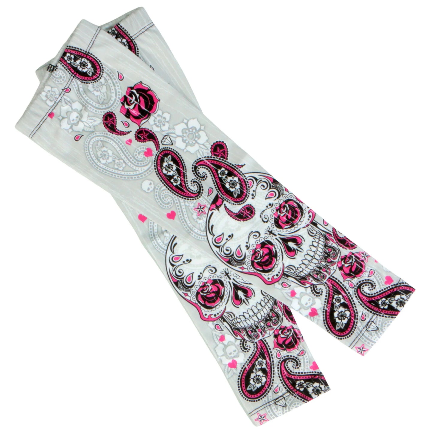 Sugar Skull Paisley Arm Sleeves