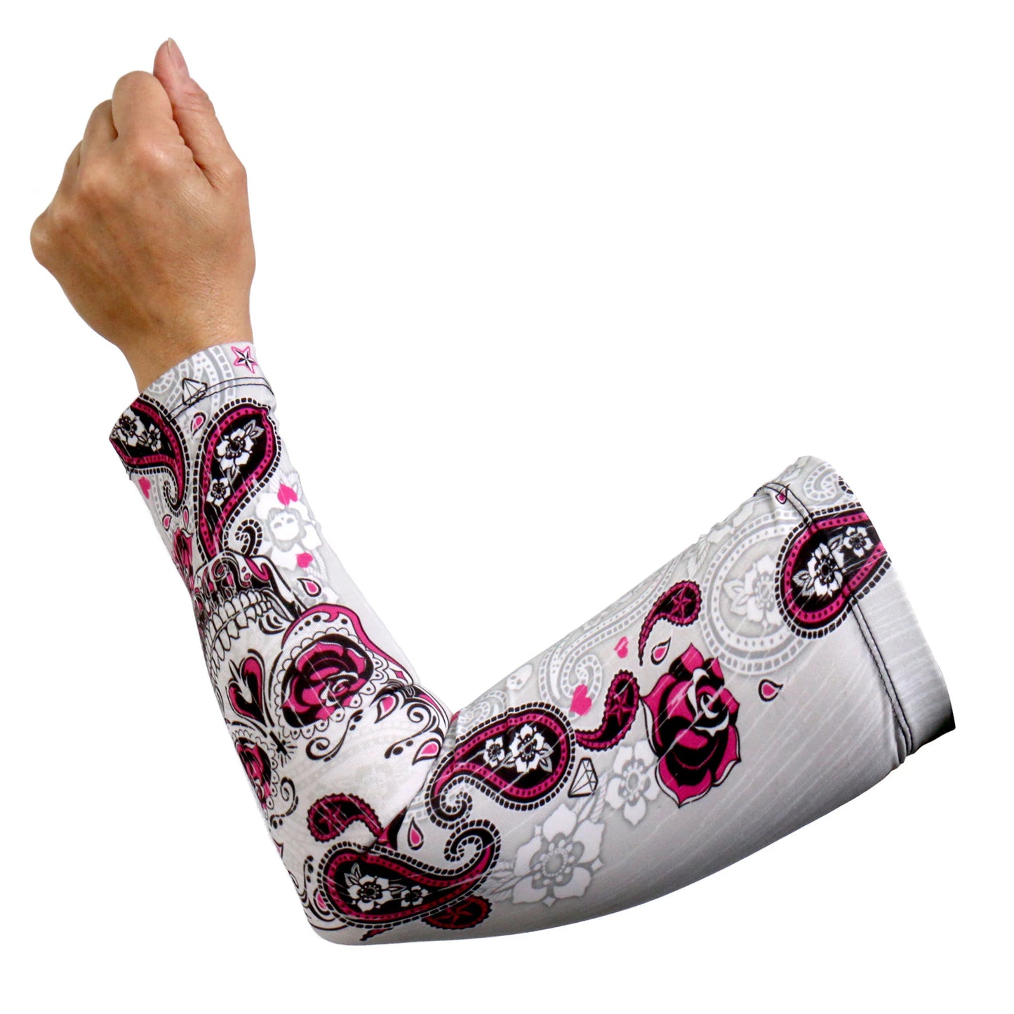 Sugar Skull Paisley Arm Sleeves