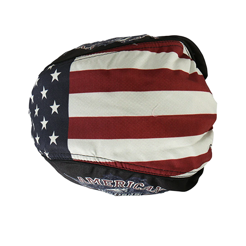 Patriotic Motorcycle Headwrap For Riders