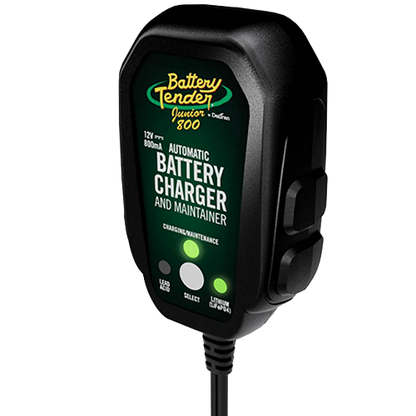Compact Motorcycle Battery Charger And Maintainer