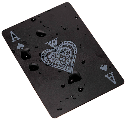 Black Edition Plastic Playing Cards