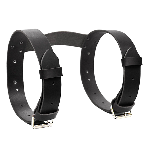 Blanket Roll – Black Leather Strap Motorcycle Gear