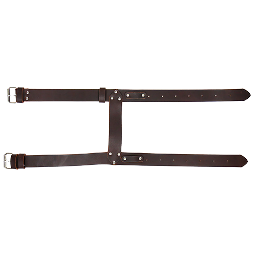Leather Strap For Blankets Jackets Or Bedrolls On Bike
