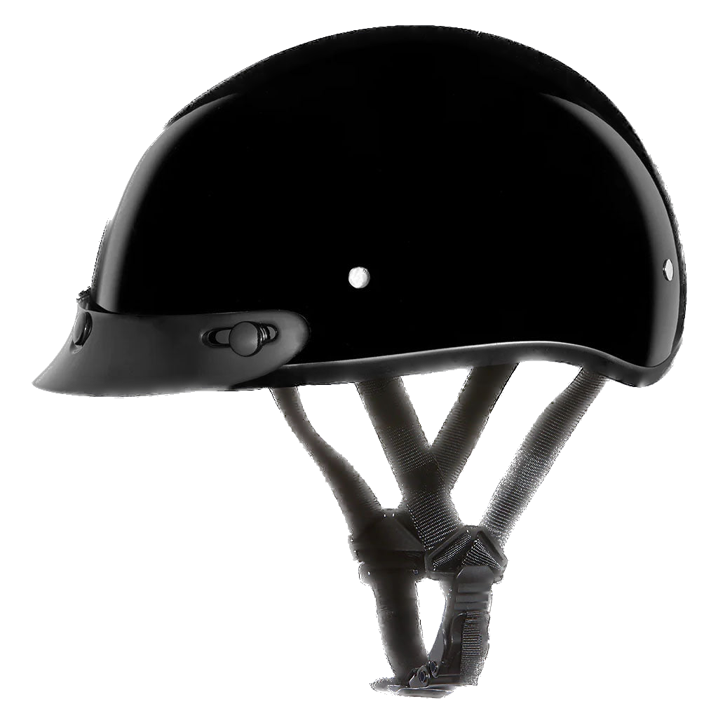 Daytona Skull Cap Jr. in Hi-Gloss Black