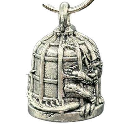 Motorcycle Guardian Bell Caged Gremlin Made In The USA