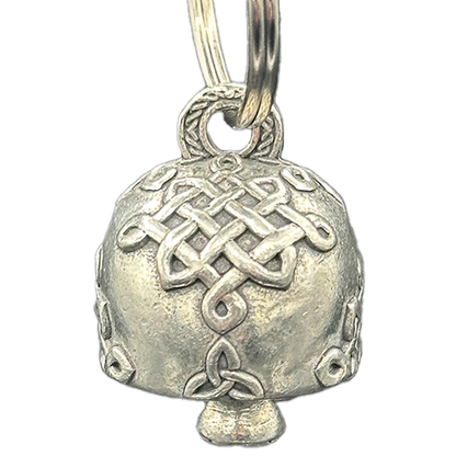 Bravo Bells Celtic Skull Motorcycle Bell With Split Ring