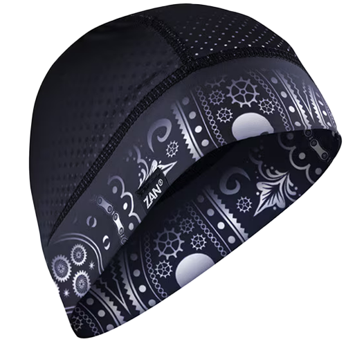 Breathable quick dry carbon halftone beanie