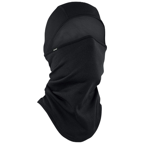 Convertible Balaclava in Black SportFlex motorcycle headwear