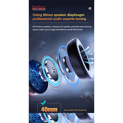 40mm speaker diaphragm