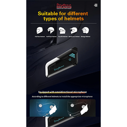 Suitable for different helmets.