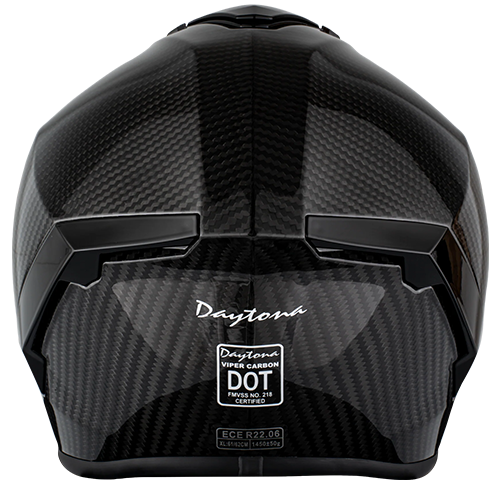 Premium carbon fiber motorcycle helmet with Bluetooth compatibility and dual shield system.