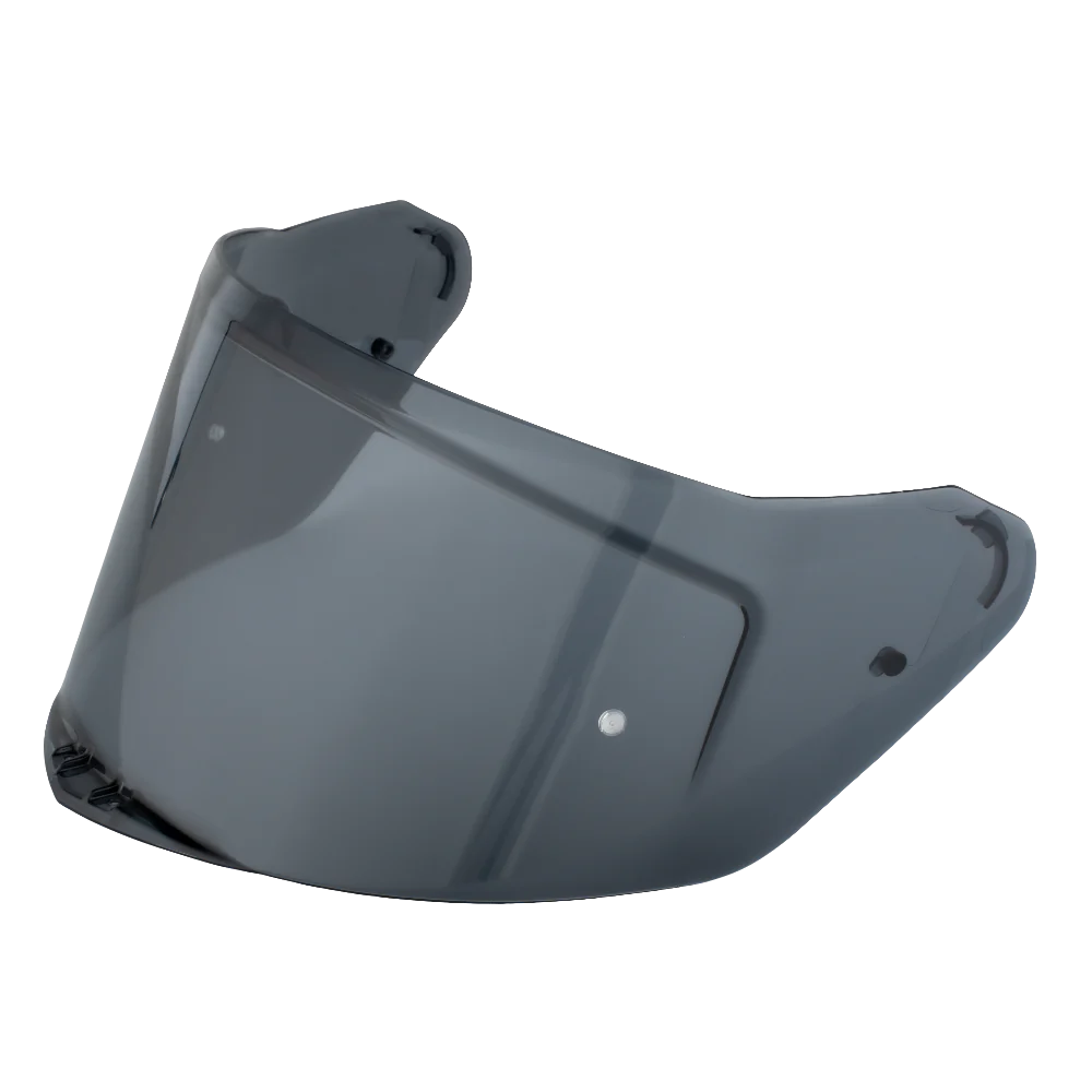 Smoke tinted replacement outer shield for Daytona Viper helmet designed to reduce glare and offer clear vision.