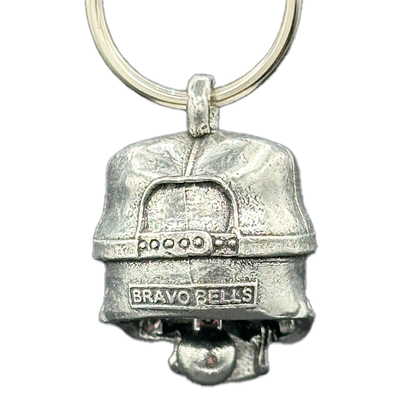 Bravo Bells FTW Hat Skull Motorcycle Bell With Split Ring
