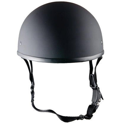 Featherlight Polo Gloss Black Low Profile DOT Helmet