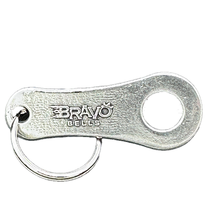Bravo Bells Flame Motorcycle Bell Hanger With Split Ring