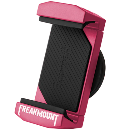 Freakmount Billet 2.0 Magnetic Phone Holder – Cherry Pink Billet Aluminum