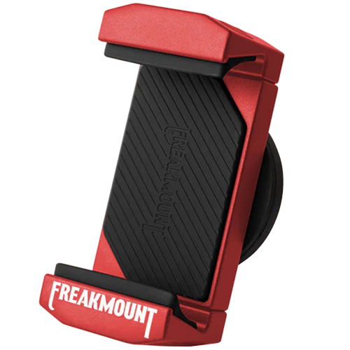Freakmount Billet 2.0 Magnetic Phone Holder – Circus Red Billet Aluminum