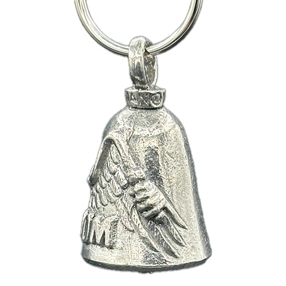 Freedom Rider Bell Guardian Pewter Design