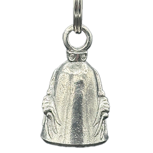 Winged Handlebar Motorcycle Bell Back Side