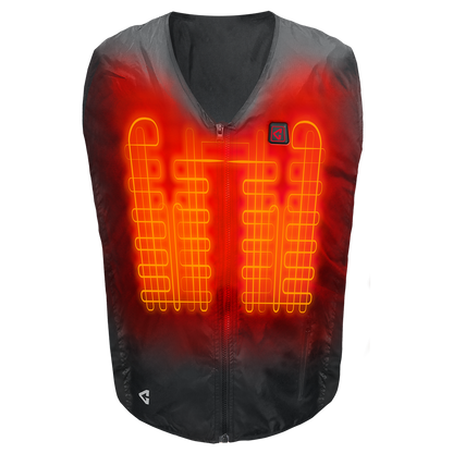 Heated Vest – Rechargeable 7V Battery & Microwire Technology