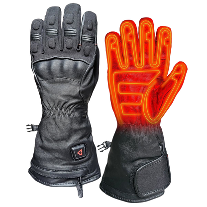 Unisex Heated Motorcycle Gloves – Microwire Technology