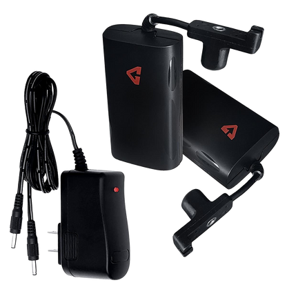 Includes 2 Battery Packs & Dual Charger