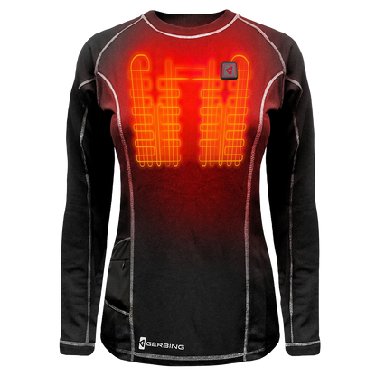 Women’s Heated Shirt – Rechargeable 7V Battery & Microwire Heating