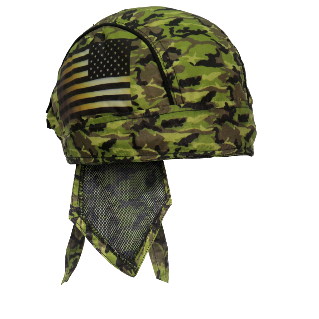 Camo Flag Headwrap